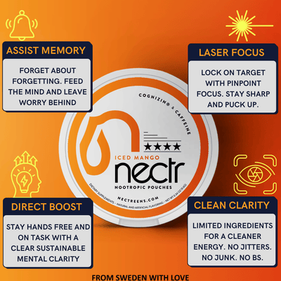 Iced Mango - Nectr Nootropic Pouches