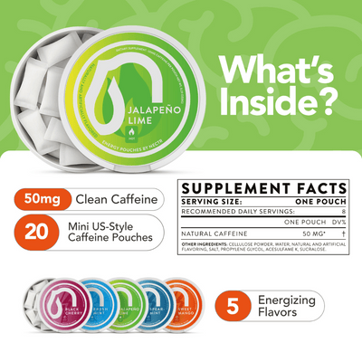 Nectr Energy Pouches 50mg