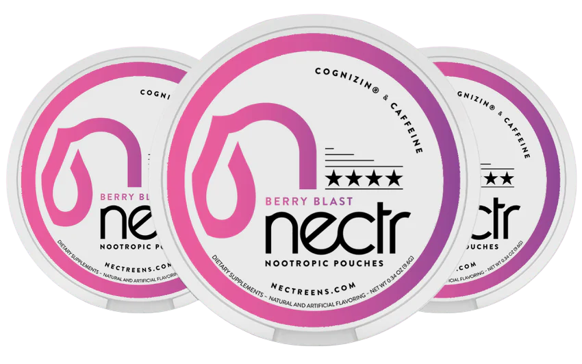 Berry Blast - Nectr Nootropic Pouches