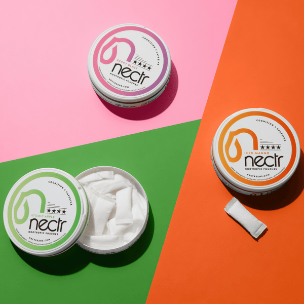 Nectr Nootropic Pouches – Natural Energy & Focus