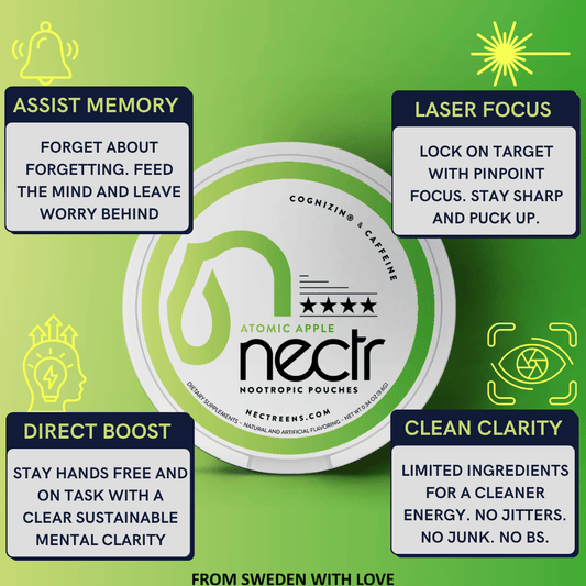Atomic Apple - Nectr Nootropic Pouches