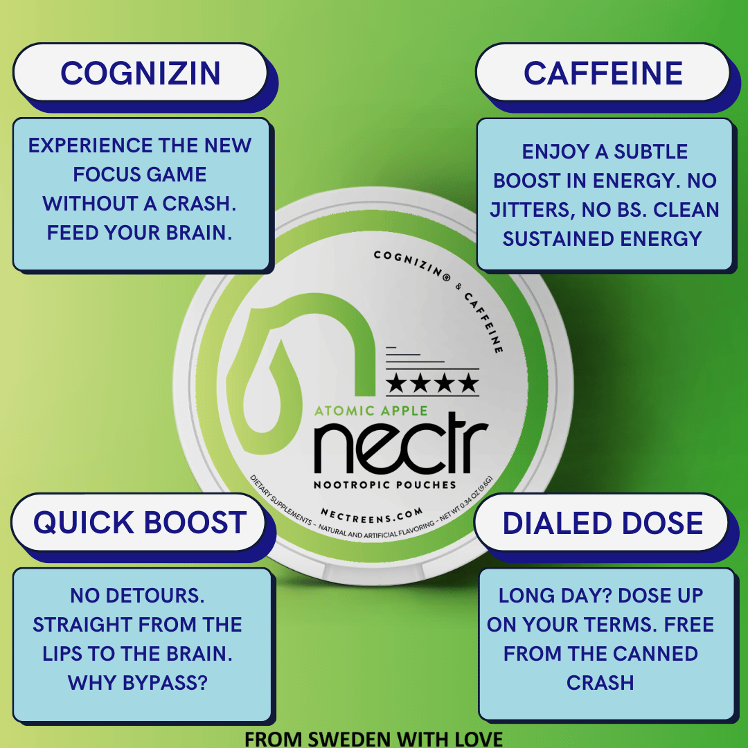 Atomic Apple - Nectr Nootropic Pouches