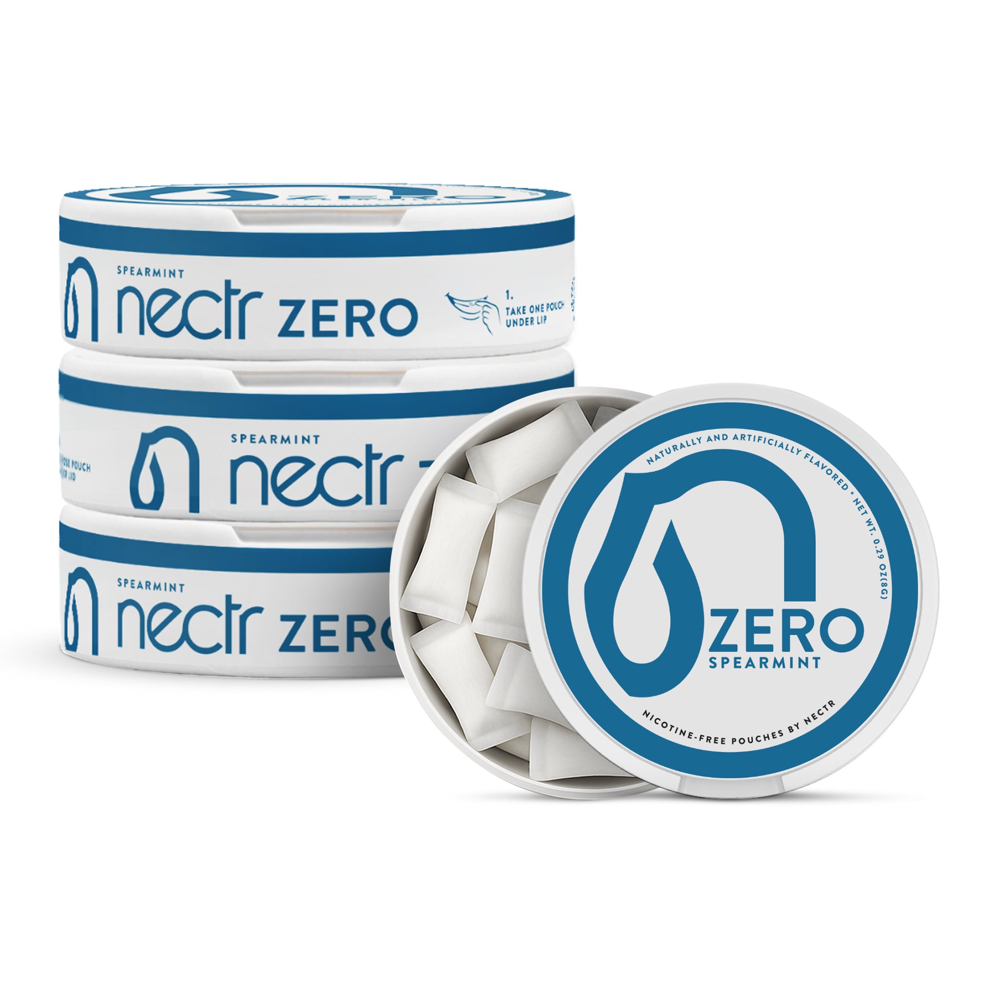 Nectr Zero Pouches - 4 Pucks – Nectr.Energy